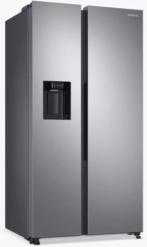 Samsung 8 Series RS68A884CSL Freestanding 65/35 American Fridge Freezer, Silver | Atlantic Electrics - 39949401719007 