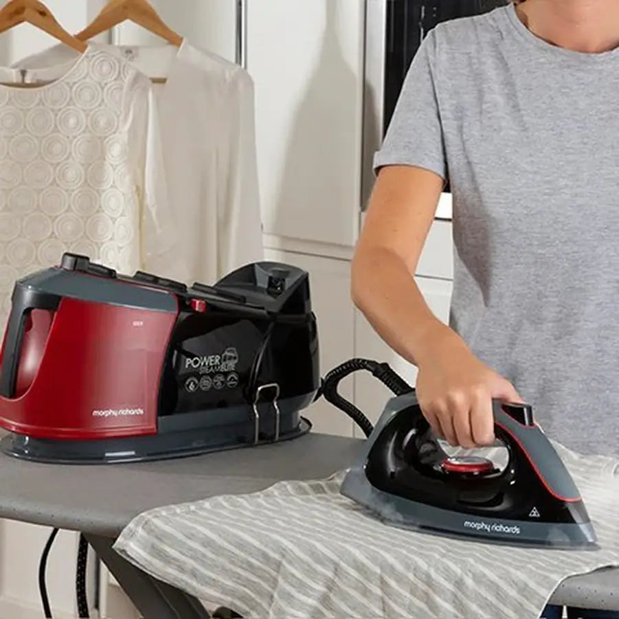 Morphy Richards 332013 Power Steam Elite Steam Generator Iron,Red