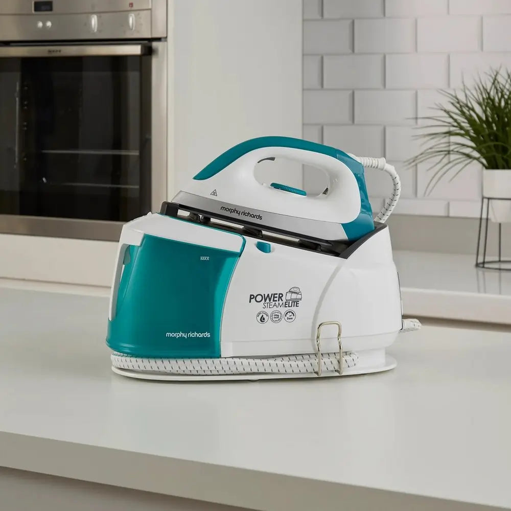 Morphy Richards 332014 Power Steam Elite Steam Generator Iron, Green - 71751451935093 