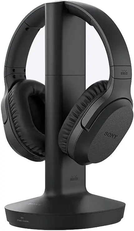 Sony MDRRF895RK RF Wireless Over Ear Headphones, Black - 43617060094175 