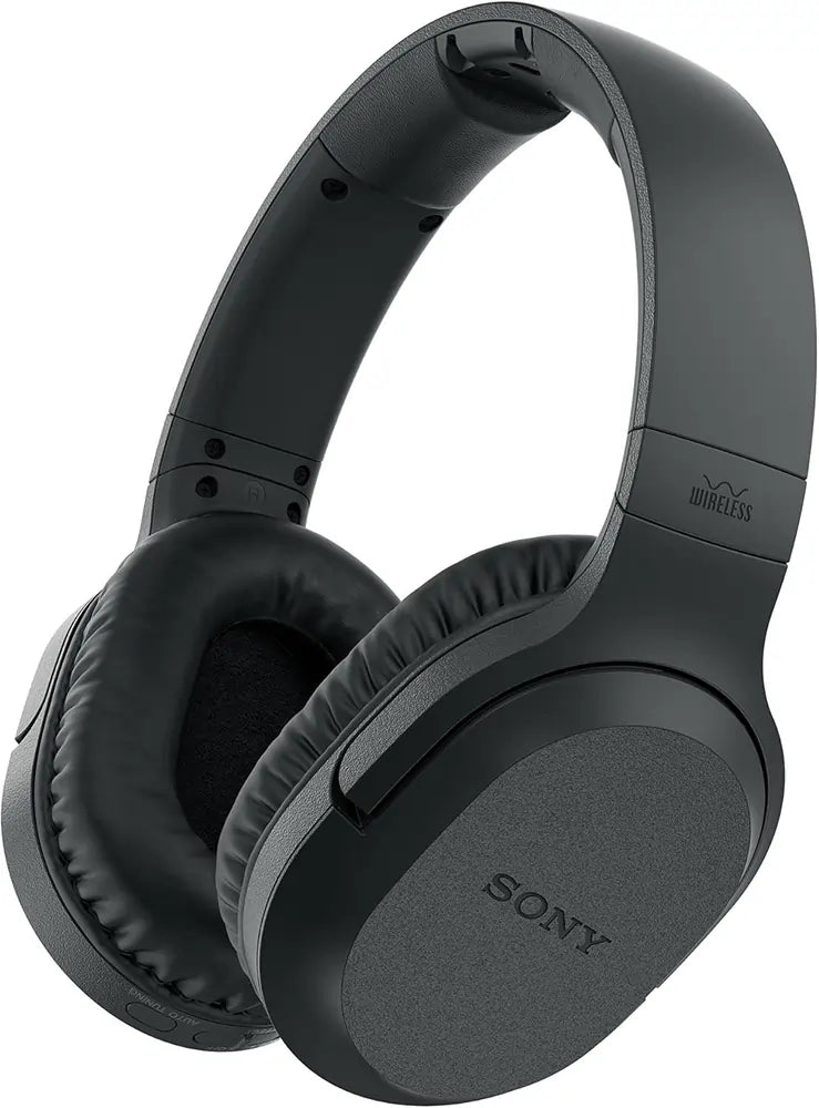 Sony MDRRF895RK RF Wireless Over Ear Headphones, Black - 43617060126943 