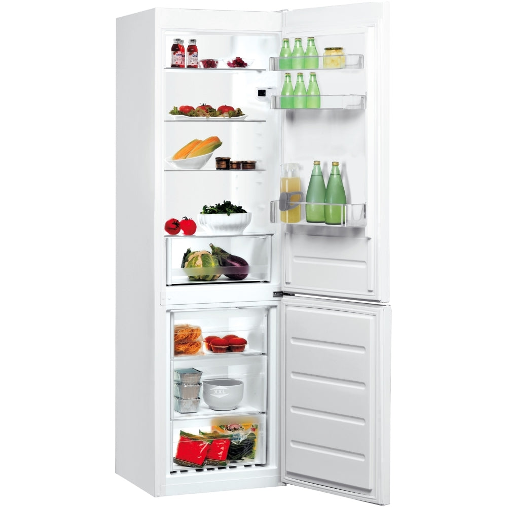 Indesit LI8S2EWUK Low Frost Fridge Freezer, 70/30, White, E Rated - 43020145131743 