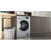 Thumbnail Hotpoint NTM1182SSKUK Heat Pump Tumble Dryer, 8kg, Silver, A++ Rated- 43020114264287