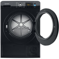 Thumbnail Indesit YTM1182BXUK Heat Pump Tumble Dryer, 8kg, Black- 42279276511455