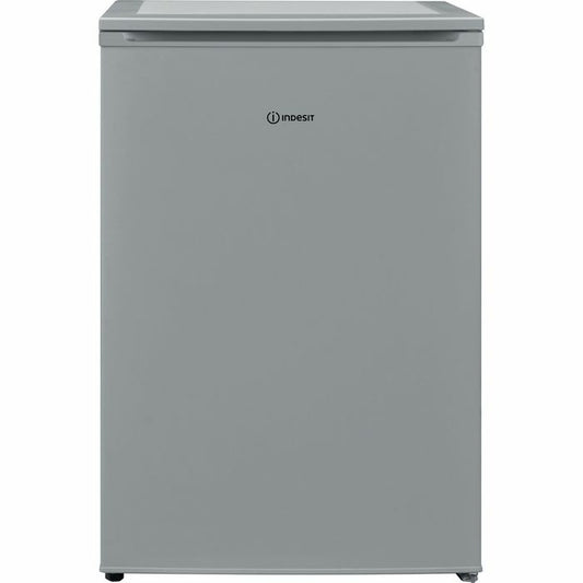 Indesit I55VM1120SUK 121 Litre Under Counter Fridge with Ice Box, Silver, E Rated