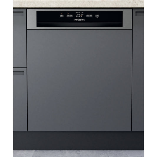 Hotpoint H3BL626XUK 14 Place Settings Semi Integrated Dishwasher