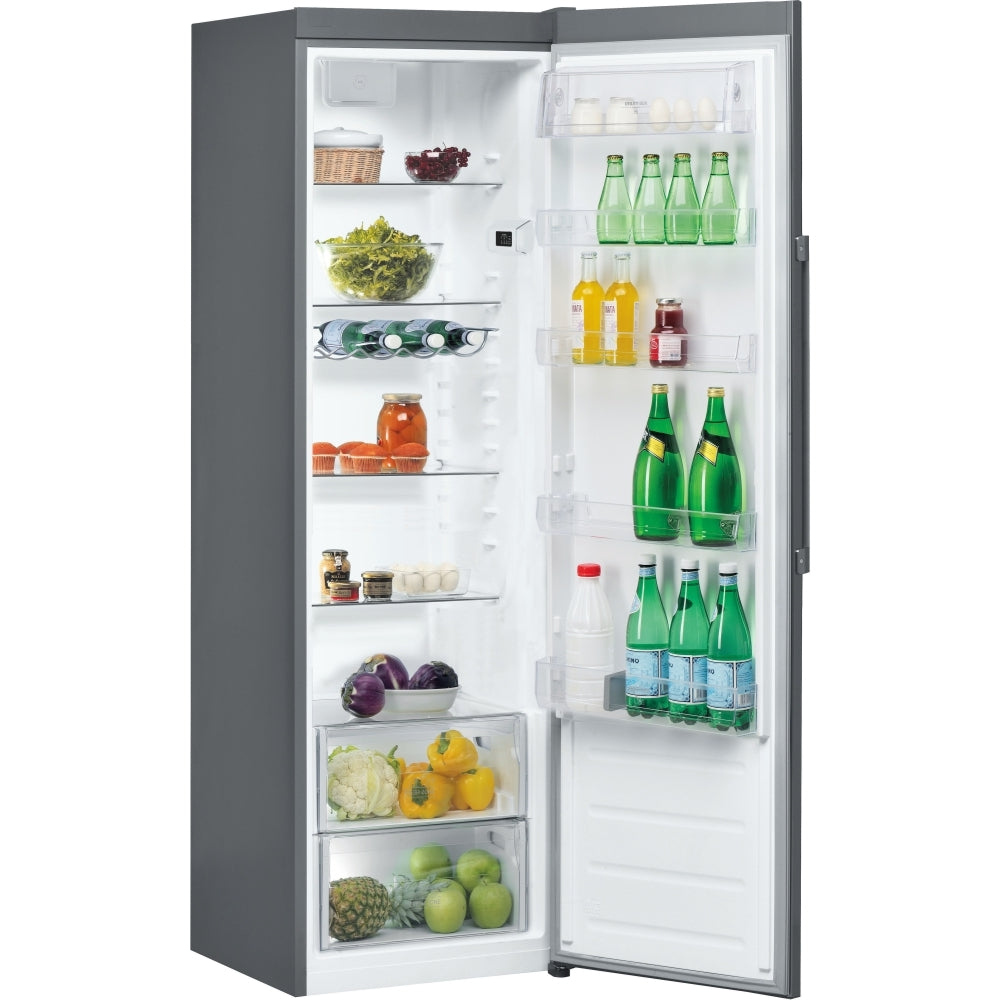 Hotpoint SH8A2QGRDUK Tall Larder Fridge, Grey, E Rated - 43020126257375 