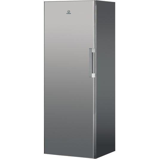 Indesit UI6F2TSUK Frost Free Tall Freezer, Silver, E Rated