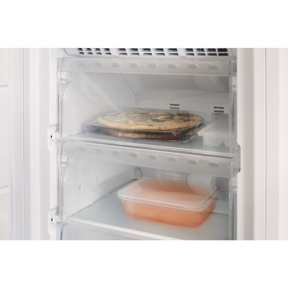 Indesit UI8F2CWUK Frost Free Tall Freezer, White, E Rated - 43020160958687 