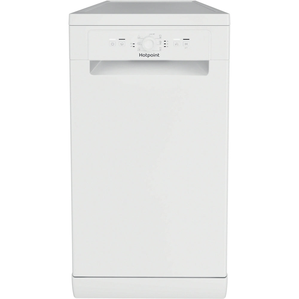 Hotpoint HF9E1B19UK Slimline Dishwasher, 9 Place Settings, White - 43020112363743 