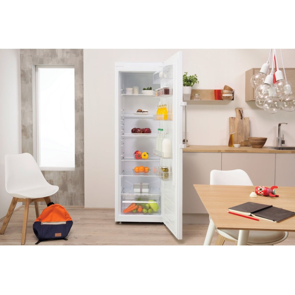 Indesit SI82QWDUK Tall 368 Litres Larder Fridge, White, E Rated - 43020149948639 