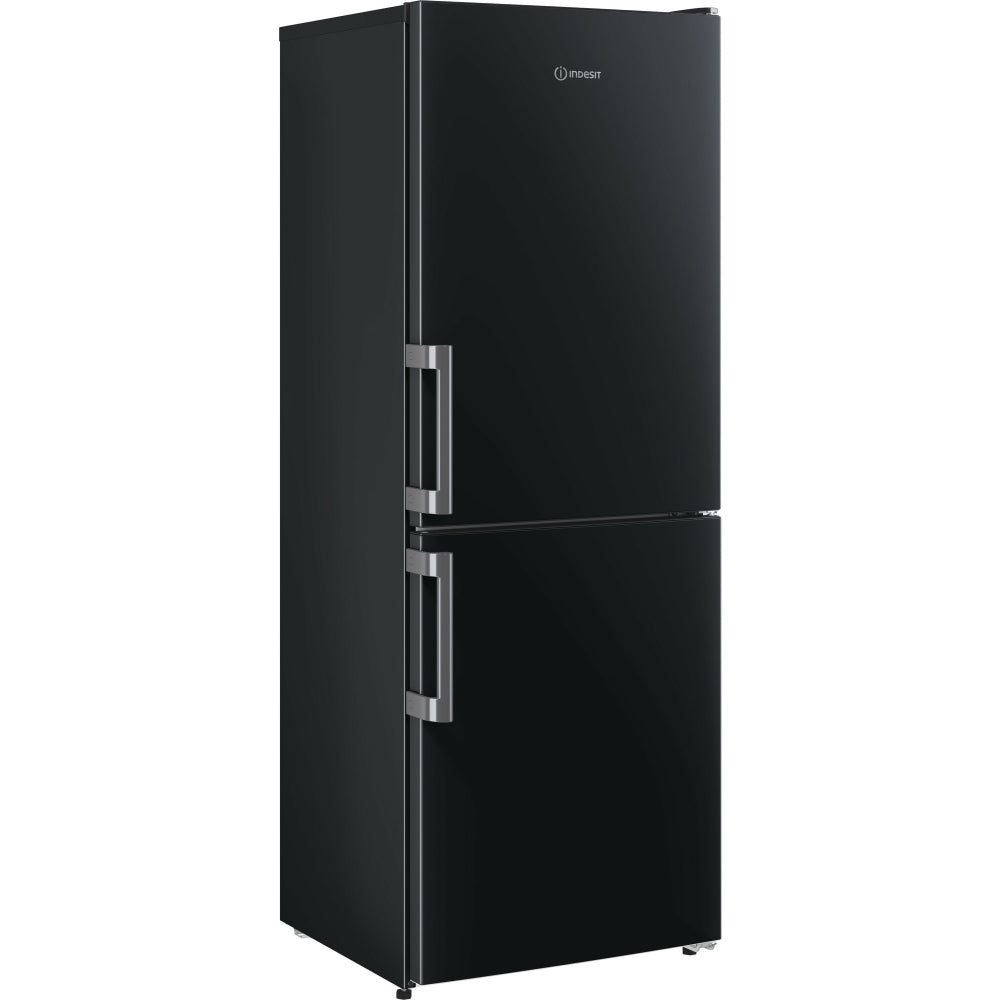 Indesit IB55532BUK 60/40 Low Frost Fridge Freezer, Black - 43020138283231 