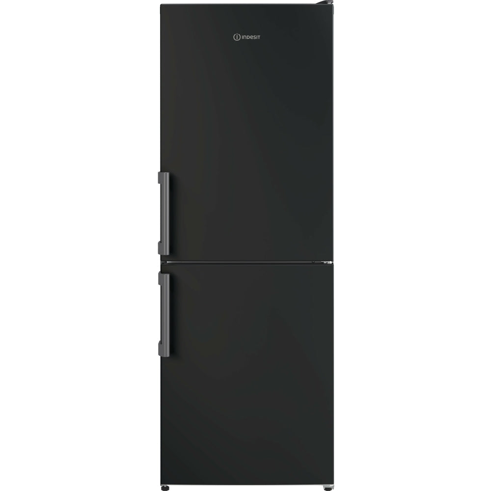 Indesit IB55532BUK 60/40 Low Frost Fridge Freezer, Black - 43020138184927 