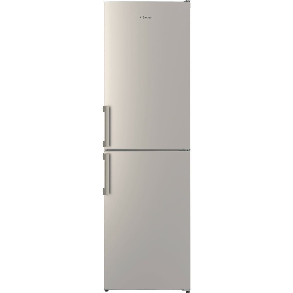 Indesit IB55732SUK Low Frost 287L Fridge Freezer, 50/50, Silver, E Rated - 42153433170143 