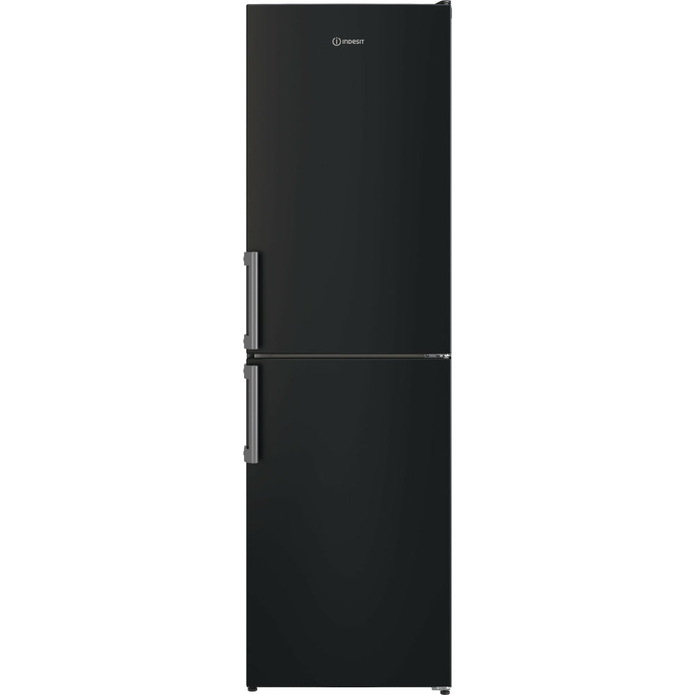 Indesit IB55732BUK Low Frost 287 Liters Fridge Freezer, 50/50, Black, E Rated