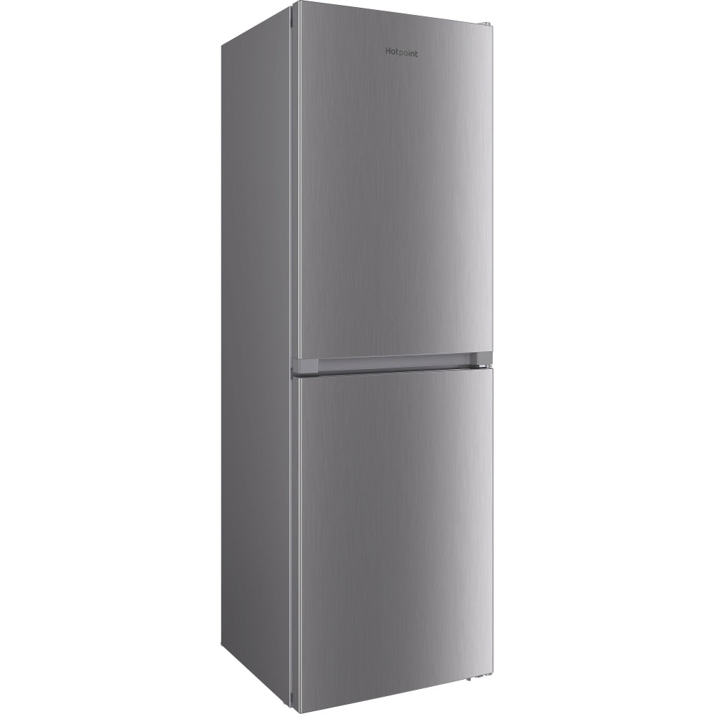 Hotpoint HBTNF60182XUK No Frost 322 Litre 50/50 Freestanding Fridge Freezer - Inox - 42657115308255 