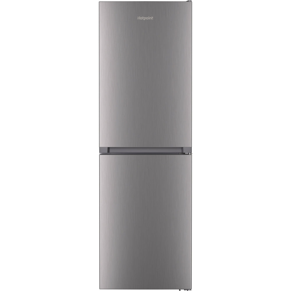 Hotpoint HBTNF60182XUK No Frost 322 Litre 50/50 Freestanding Fridge Freezer - Inox - 42657115373791 