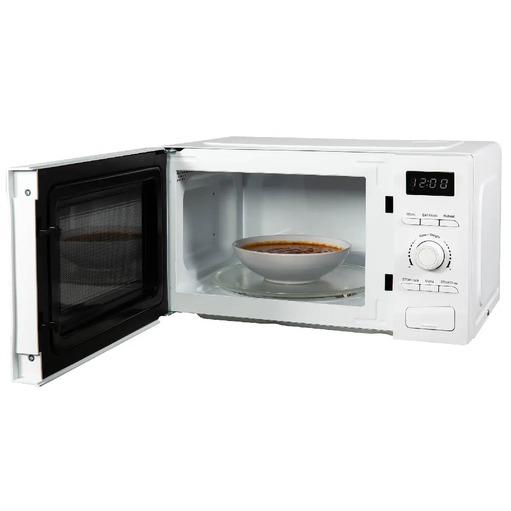 Abode AMD2002M 700W 20 Litre Microwave Oven, White - 72466275762549 