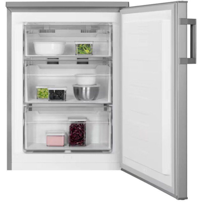 AEG ATB68E7NU Frost Free Under Counter Freezer, Inox, E Rated - 43827636863199 