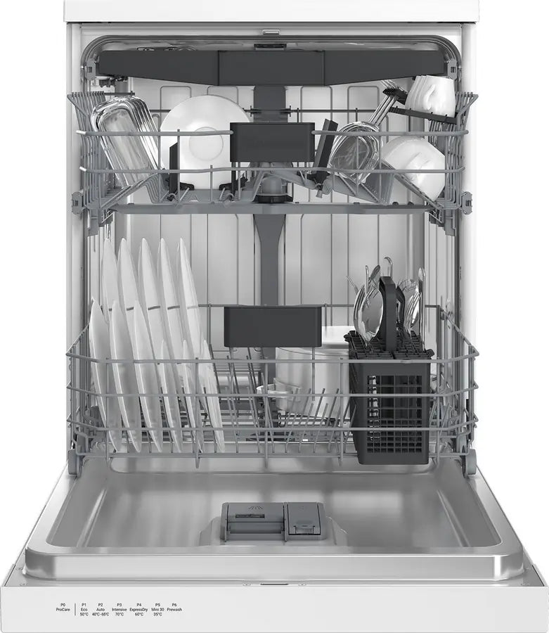 Blomberg LDF52320W Freestanding Full Size Dishwasher With 15 Place Settings Capacity, White - 43340261851359 