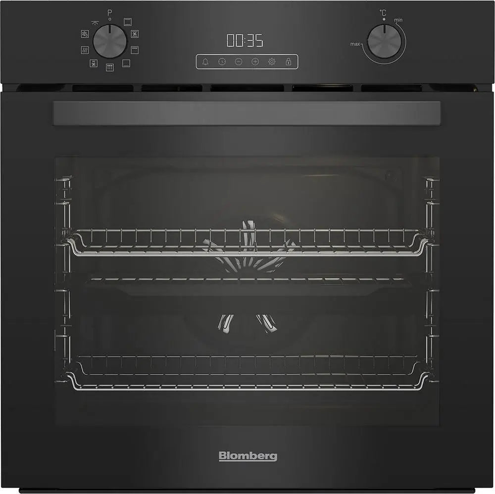 Blomberg ROEN8232BP 72 Litre 60cm Built-in Electric Single Oven, Black - 43120633250015 