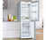 Thumbnail Bosch KGN34NLEAG 60cm 50/50 Frost Free Fridge Freezer, Silver- 43328624525535