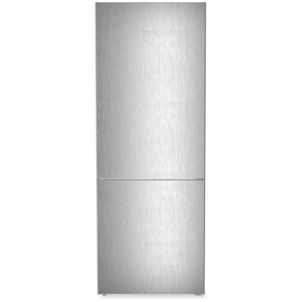 Liebherr CNsfd 7723 No Frost Fridge Freezer, 70/30, Silver, D Rated - 43340195594463 