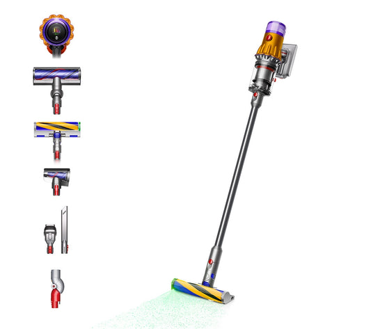 Dyson V12 Detect Slim Absolute Cordless Vacuum Cleaner Kit upto 60 Minutes Run, Nickle