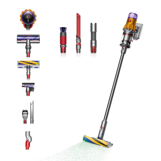 Dyson V12 2023 KIT Detect Slim Absolute Cordless Vacuum Cleaner with Cleaning Accessory Kit