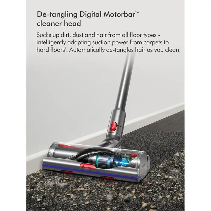 Dyson V15 Cordless Vacuum Cleaner With Advanced Cleaning Accessory Kit And Up To 60 Minutes Run Time , Yellow/Nickel - 71830265921909 