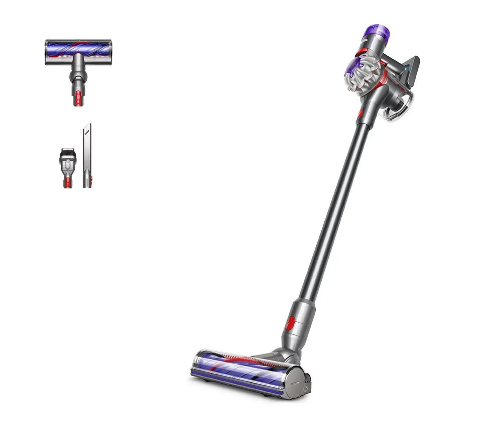 Dyson V8 ADVANCED24 Cordless Stick Vacuum Cleaner With Up To 40 minutes Run TIme, Silver/Nickel - 72138356162933 