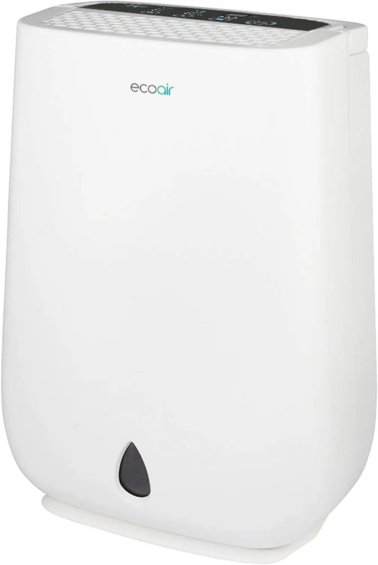 EcoAir DD3 CLASSIC MK3 11L/day Desiccant Dehumidifier with Digital Hygrometer, Antibacterial Filter