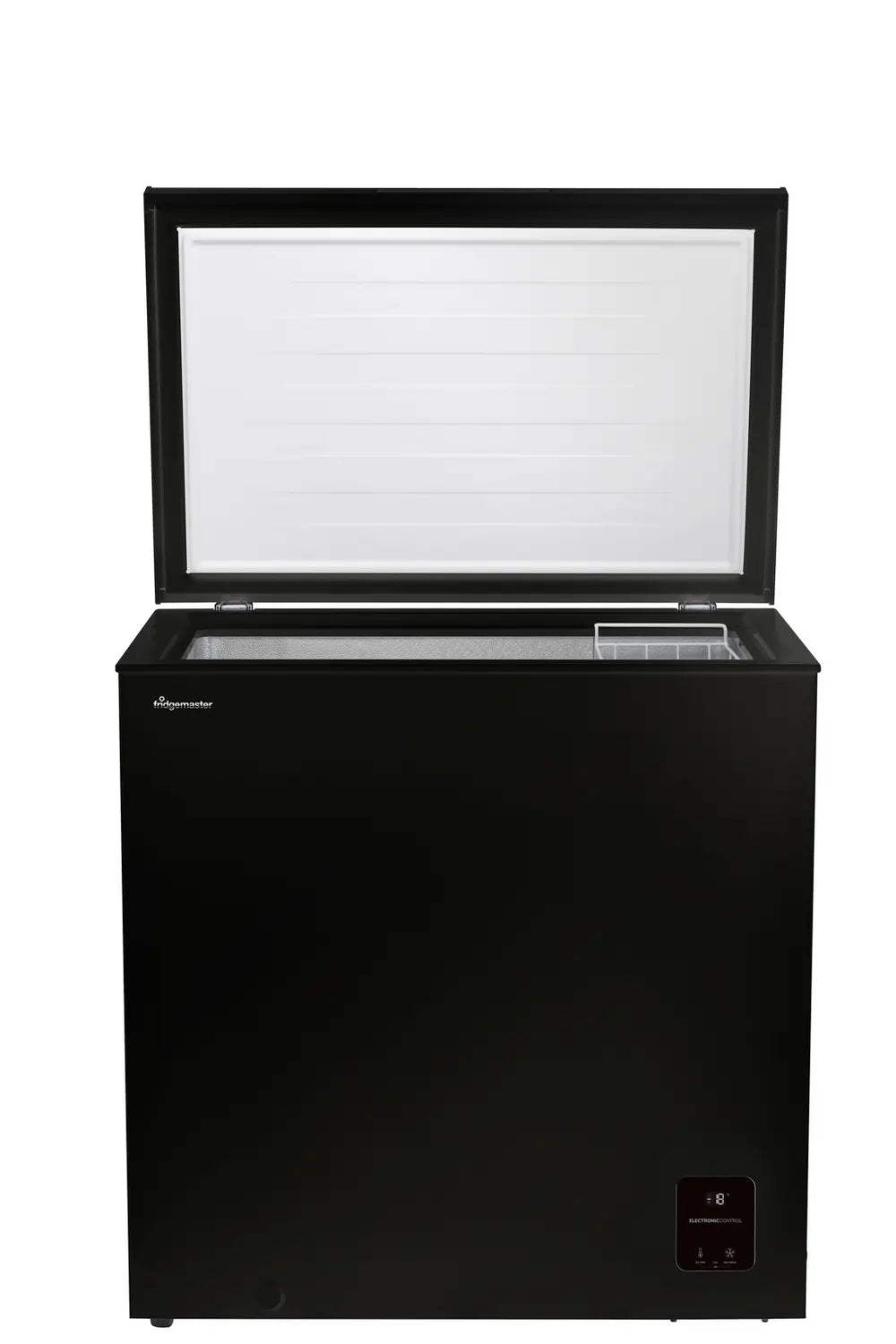 Fridgemaster MCF198EB 198 Litre 80cm Chest Freezer, Black - 71770591723893 