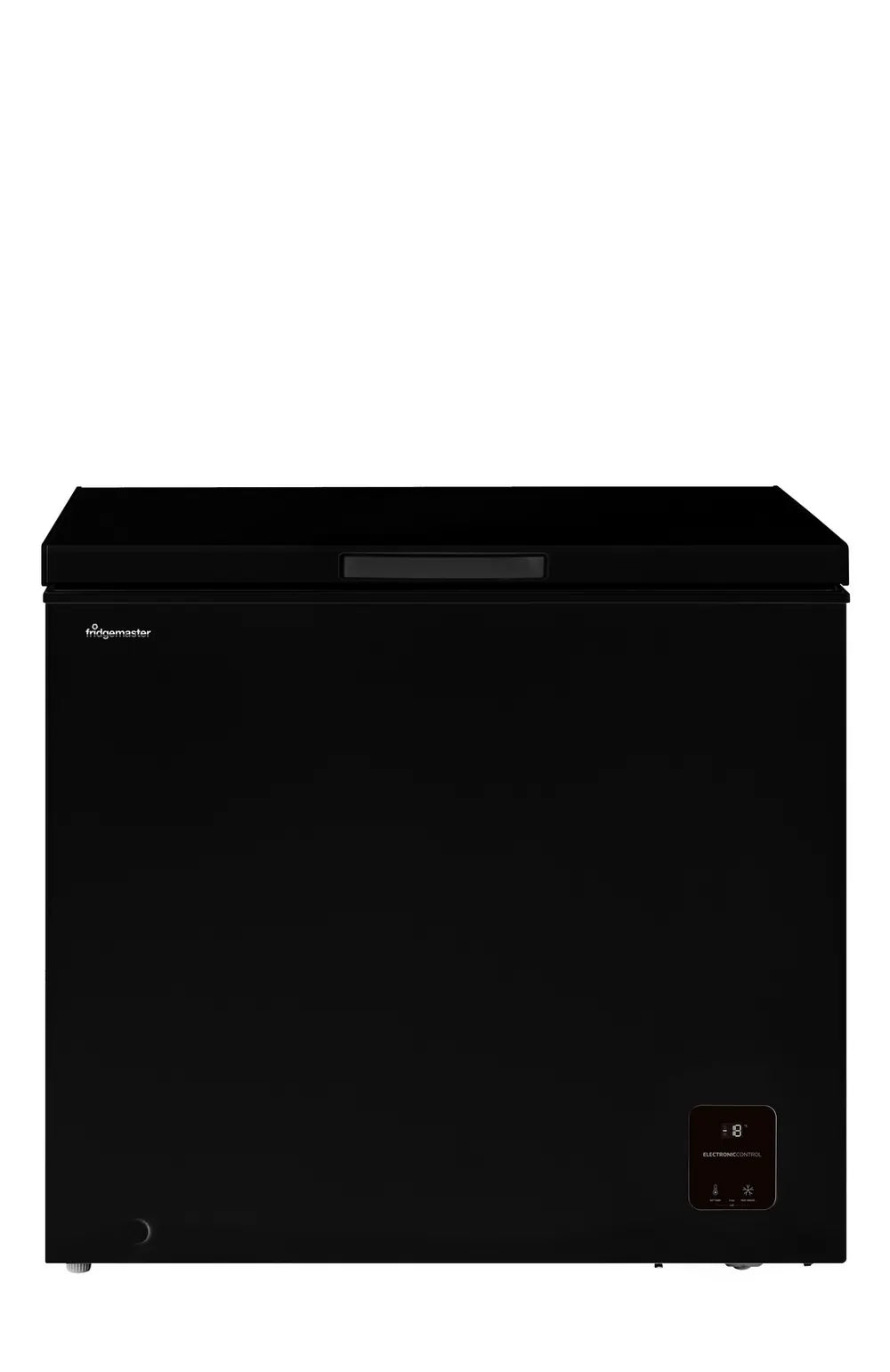 Fridgemaster MCF198EB 198 Litre 80cm Chest Freezer, Black - 71770591756661 