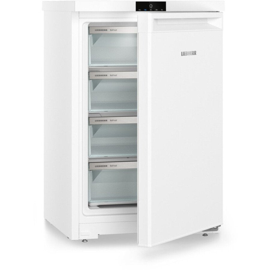 Liebherr FNe1404N No Frost Under Counter Freezer, White, E Rated - 43304939749599 