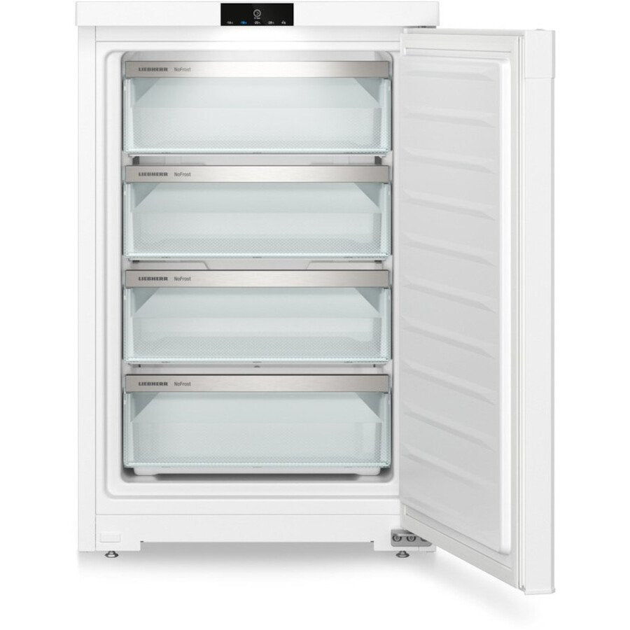 Liebherr FNe1404N No Frost Under Counter Freezer, White, E Rated - 43304939946207 