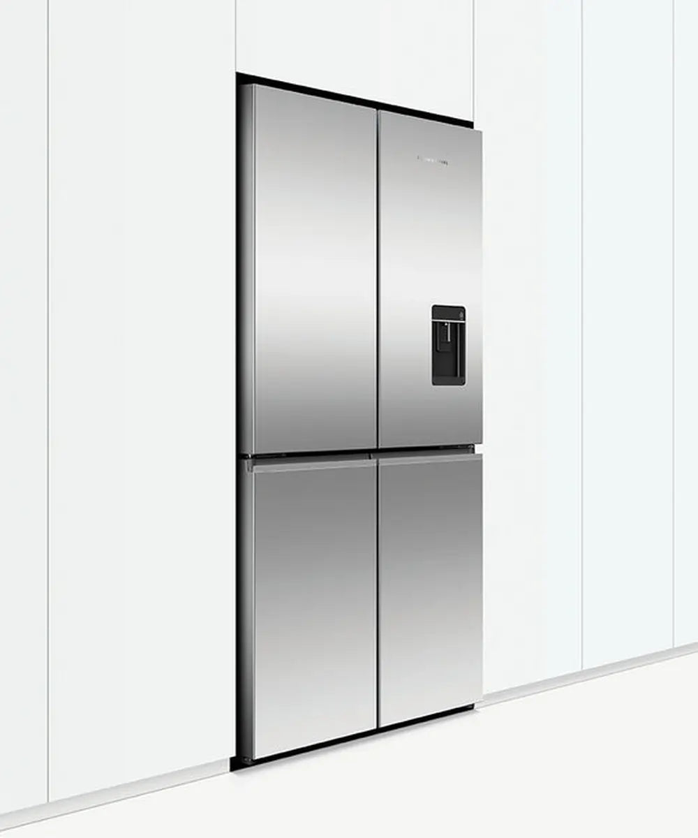 Fisher & Paykel RF605QNUVX1 90.5cm Quad Door Frost Free Fridge Freezer, Stainless Steel - 43545815810271 