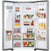 Thumbnail LG GSLC40PYPE 641L Plumbed American Fridge Freezer, Silver, E Rated- 72392513388917