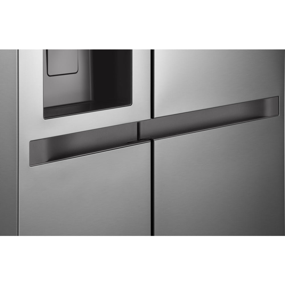 LG GSLC40PYPE 641L Plumbed American Fridge Freezer, Silver, E Rated - 72392513519989 