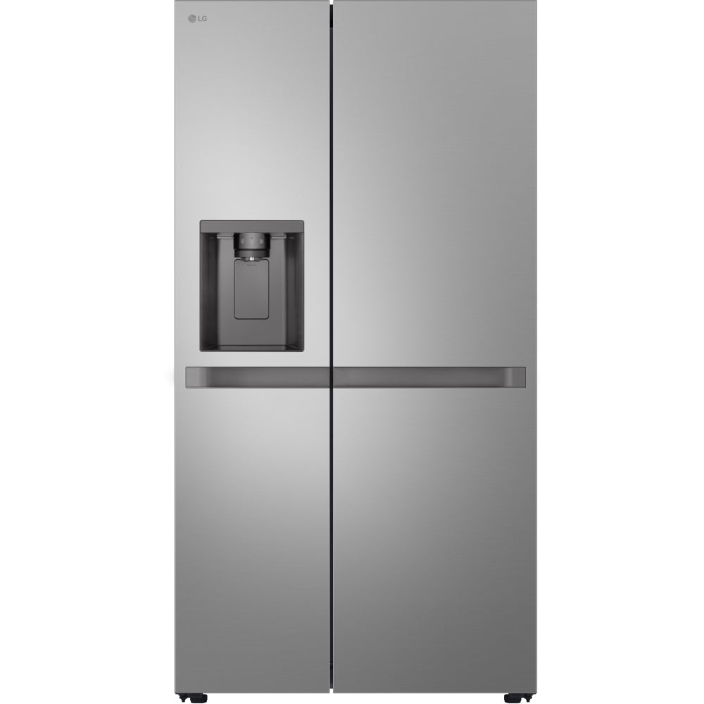 LG GSLC40PYPE 641L Plumbed American Fridge Freezer, Silver, E Rated - 72392513225077 