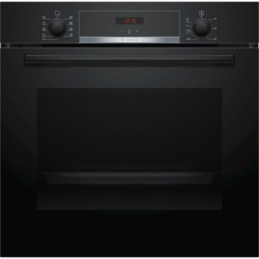 Bosch HBS534BB0B 71 Liters Built-In Electric Single Oven, Black, A Rated