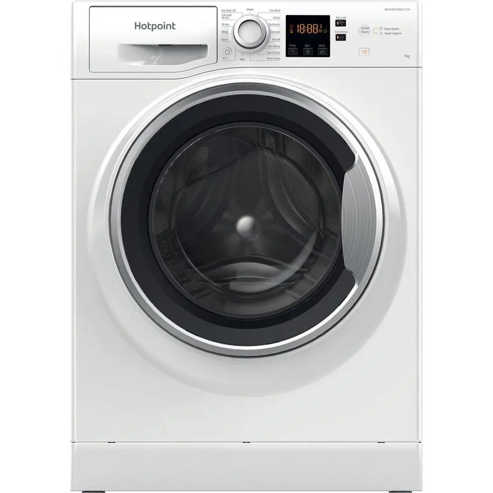 Hotpoint NSWE7469WSUK 7kg 1400 Spin Washing Machine, White - 43017696870623 