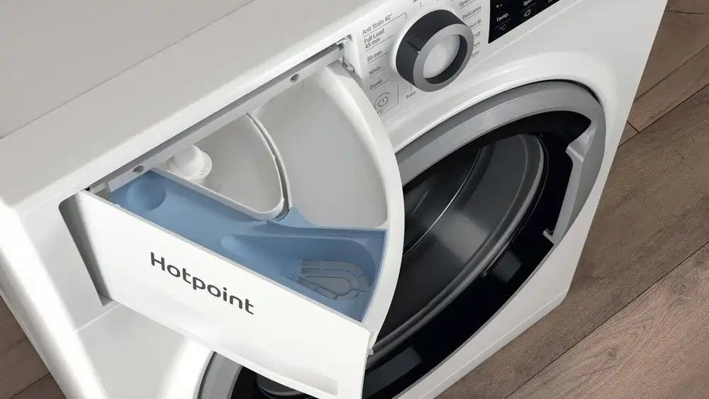 Hotpoint NSWE846WSUK 8kg 1400 Spin Washing Machine, White - 43042453291231 