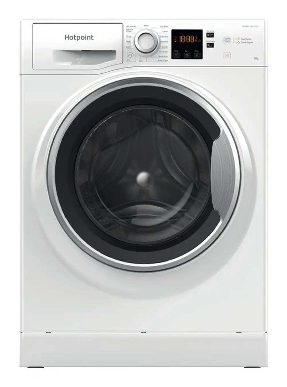 Hotpoint NSWE846WSUK 8kg 1400 Spin Washing Machine, White - 43042453160159 