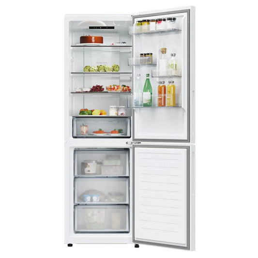 Hoover HONCQ2T618EWKR 59.5cm 60/40 Frost Free Fridge Freezer, White