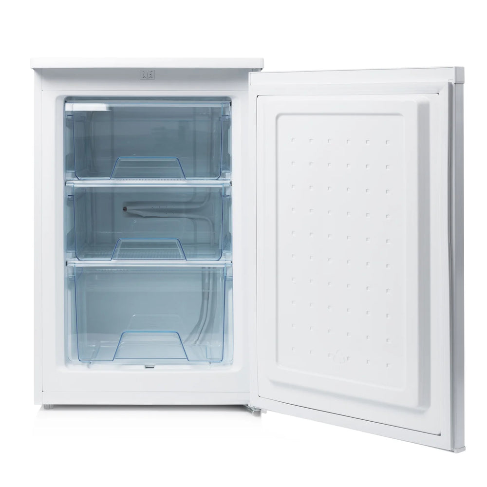 Haden HZ184 85 litre 55cm Under Counter Freezer, White - 43015250870495 