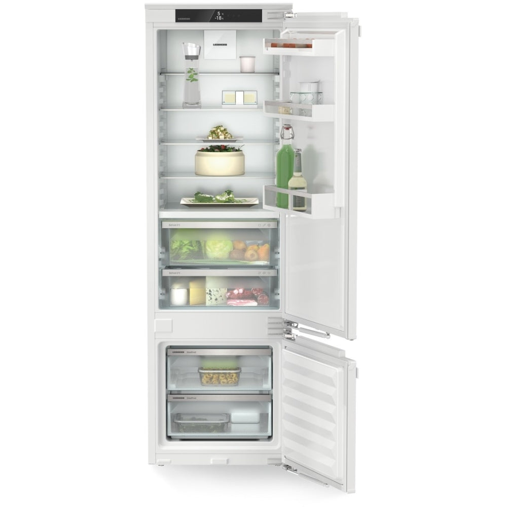 Liebherr ICBbi5122 Static Integrated Fridge Freezer, Fixed Hinge, 80/20, B Rated - 43340201492703 