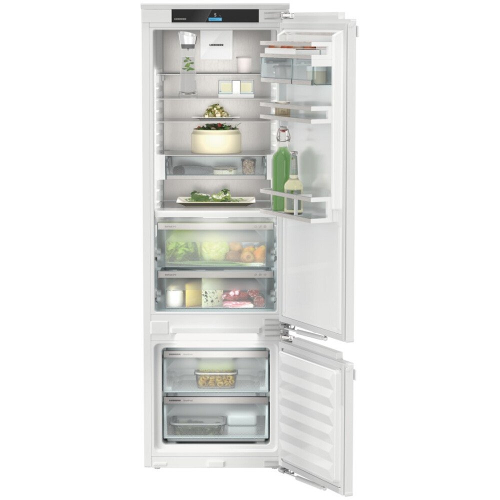 Liebherr ICBbi5152 Static Integrated Fridge Freezer, Fixed Hinge, 80/20, B Rated - 43340201951455 