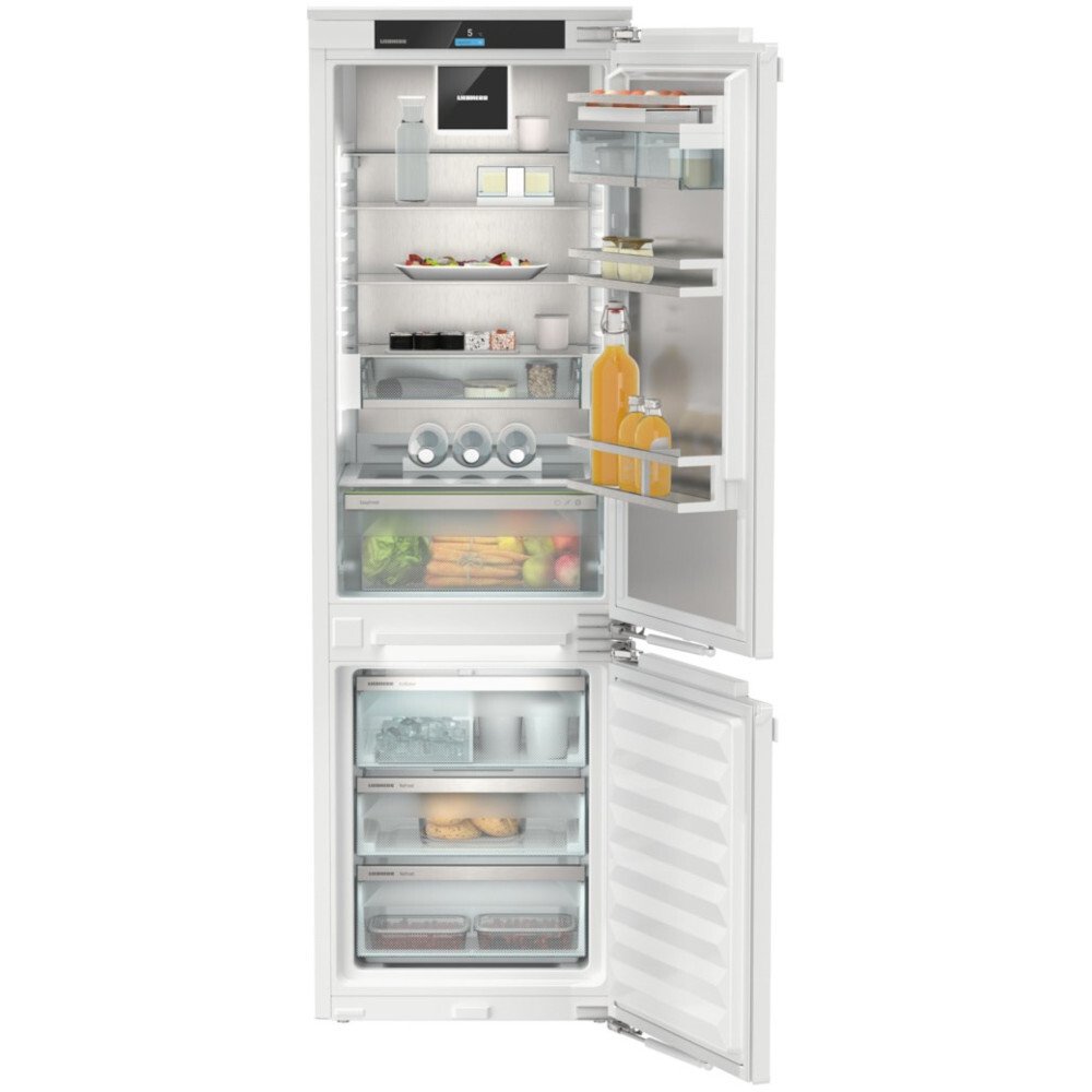 Liebherr ICNci5173 No Frost Integrated Fridge Freezer, Fixed Hinge, 70/30, White, C Rated