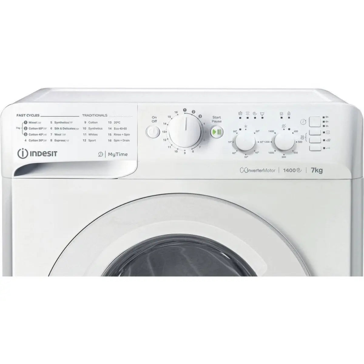 Indesit MTWC71485WUK 7kg Washing Machine with 1400 rpm - White